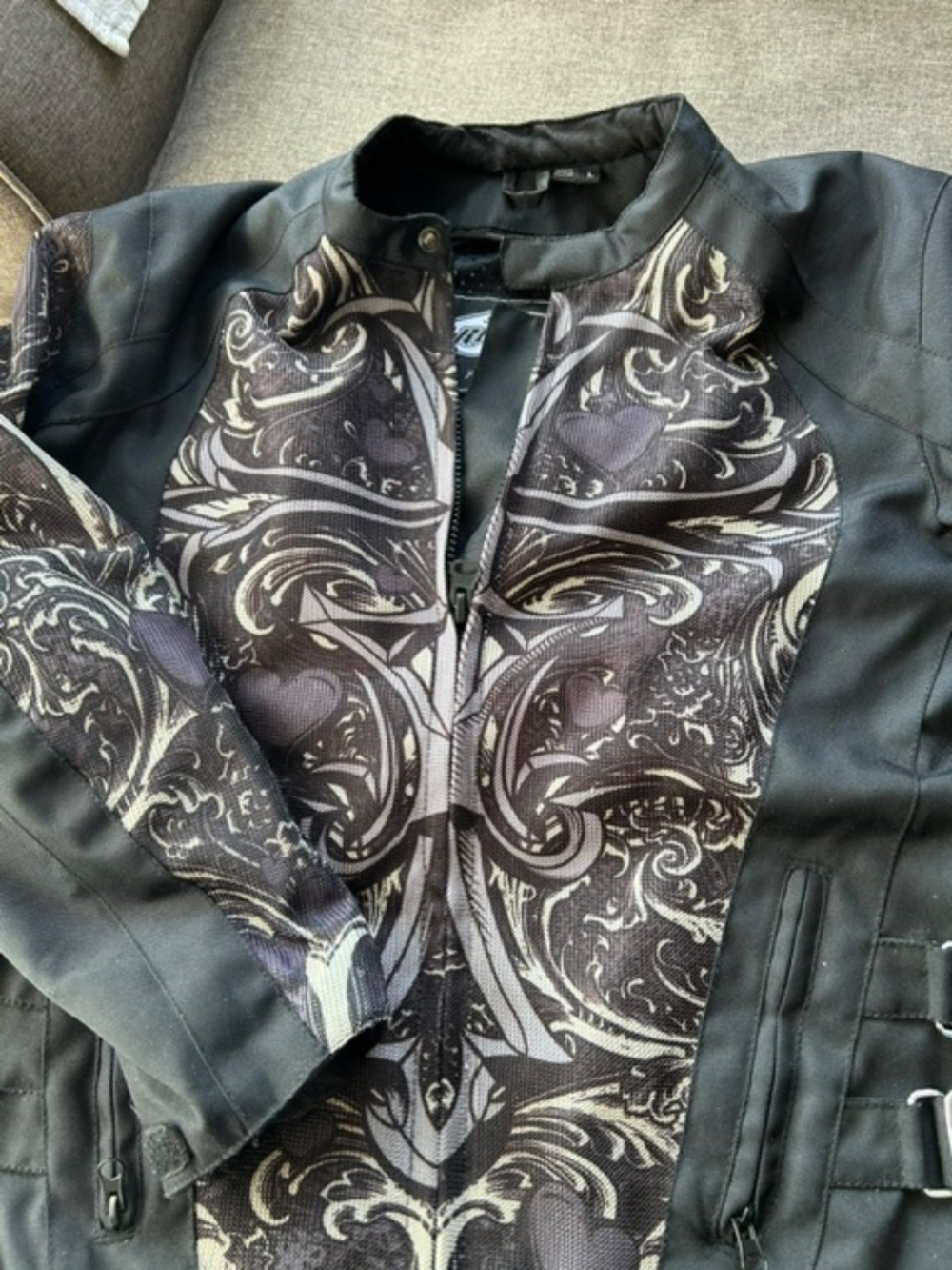 Joe Rocket Women's Mesh Motorcycle Jacket with CE Armour and Rain Liner (L) - Picture 2 of 14